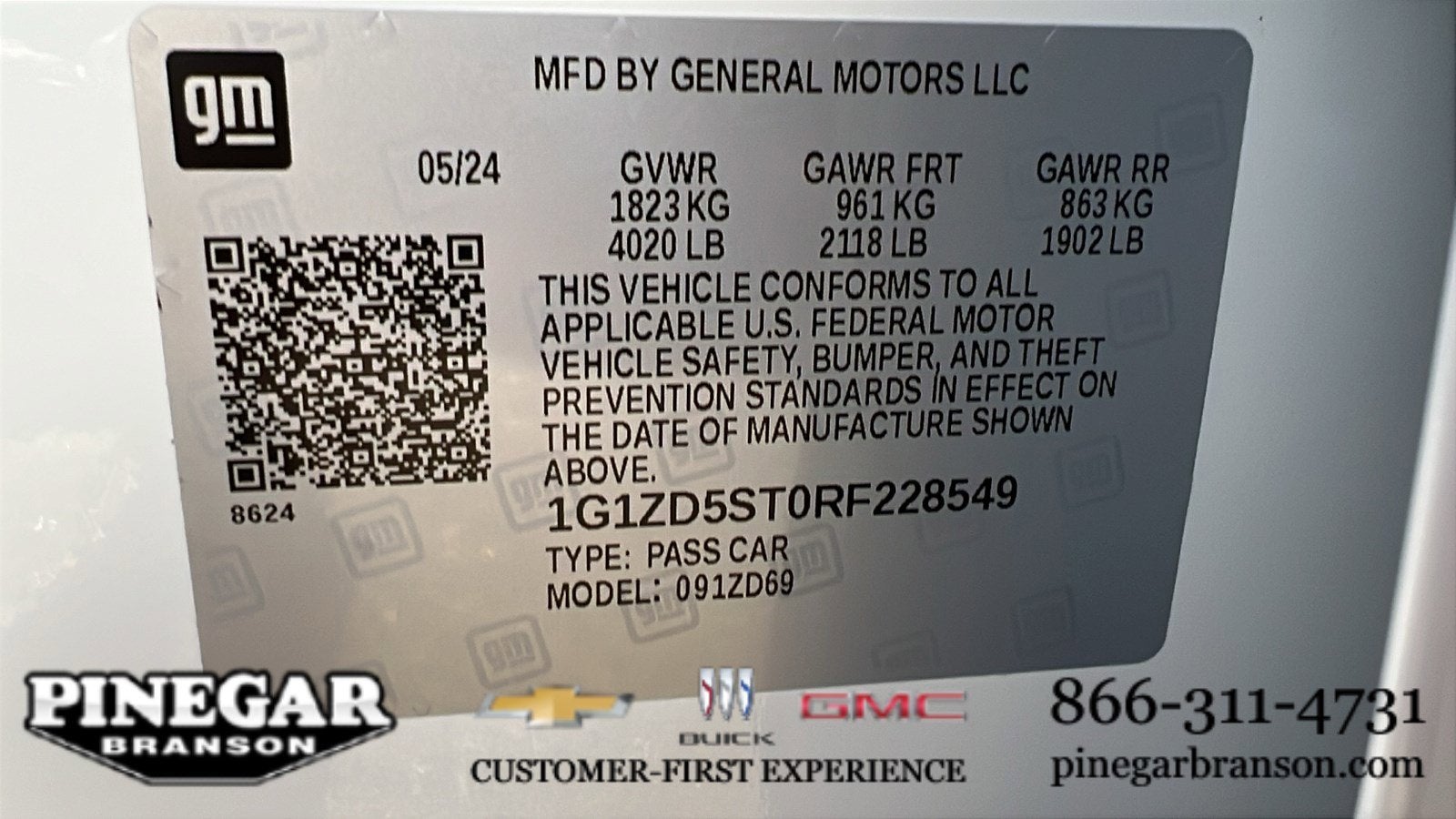 2024 Chevrolet Malibu 1LT