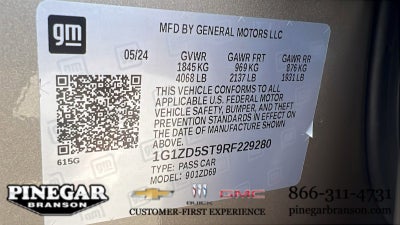 2024 Chevrolet Malibu 1LT