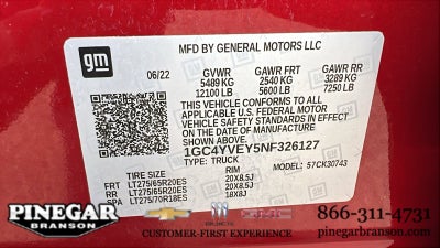 2022 Chevrolet Silverado 3500 HD High Country