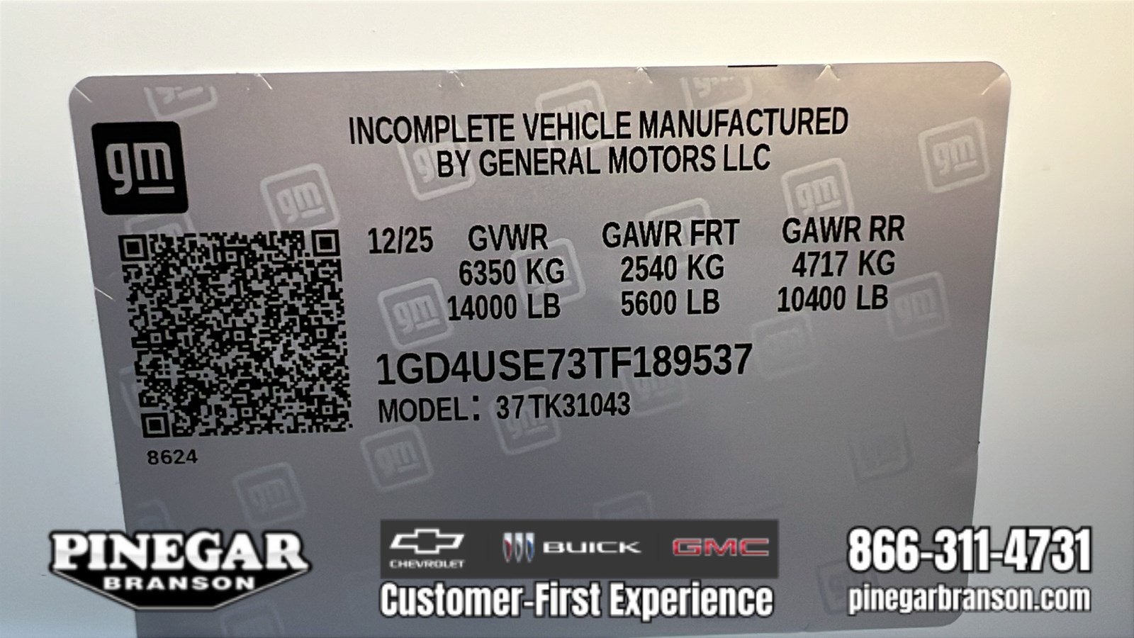 2026 GMC Sierra 3500 HD Chassis Cab Pro