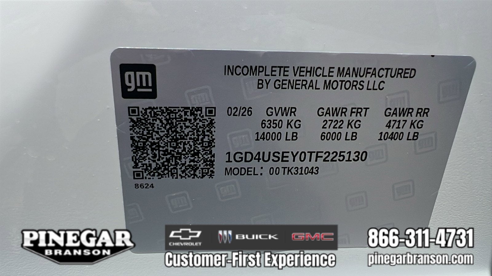 2026 GMC Sierra 3500 HD Chassis Cab Pro
