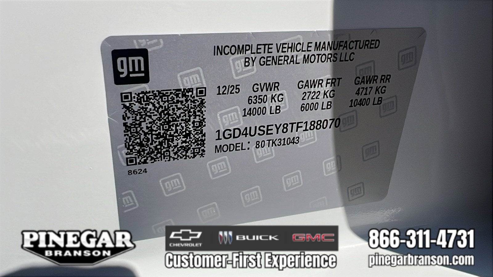 2026 GMC Sierra 3500 HD Chassis Cab Pro