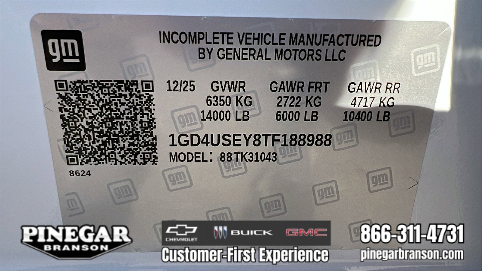 2026 GMC Sierra 3500 HD Chassis Cab Pro