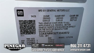 2026 GMC Acadia Denali