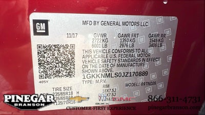 2018 GMC Acadia SLT