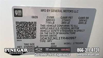 2026 GMC Yukon XL Denali