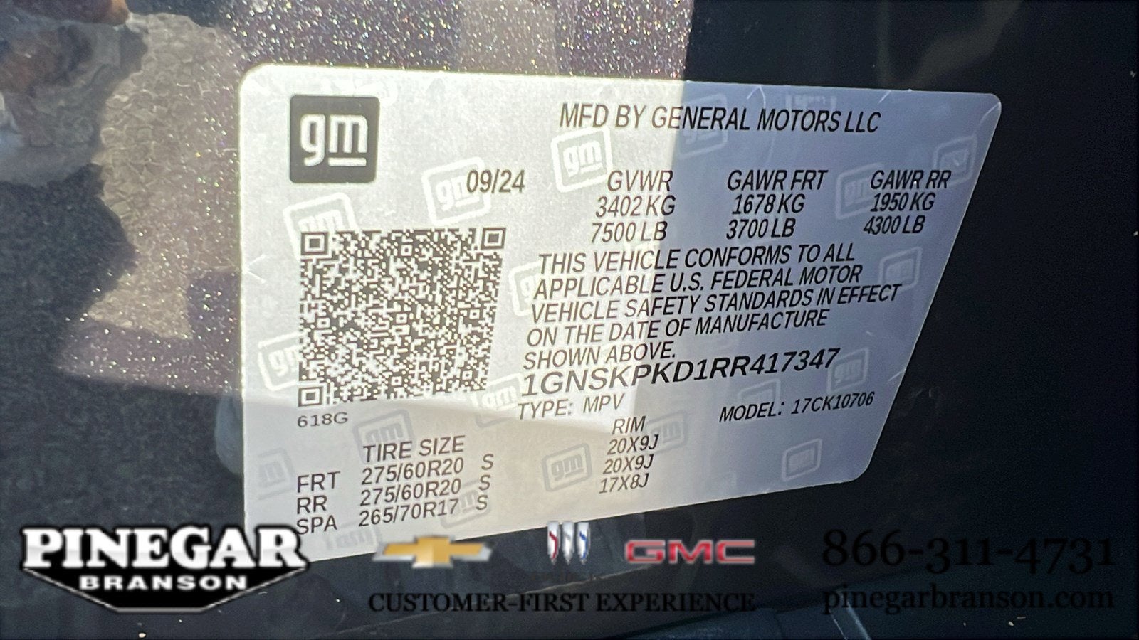 2024 Chevrolet Tahoe Z71