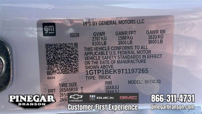 2026 GMC Canyon Elevation