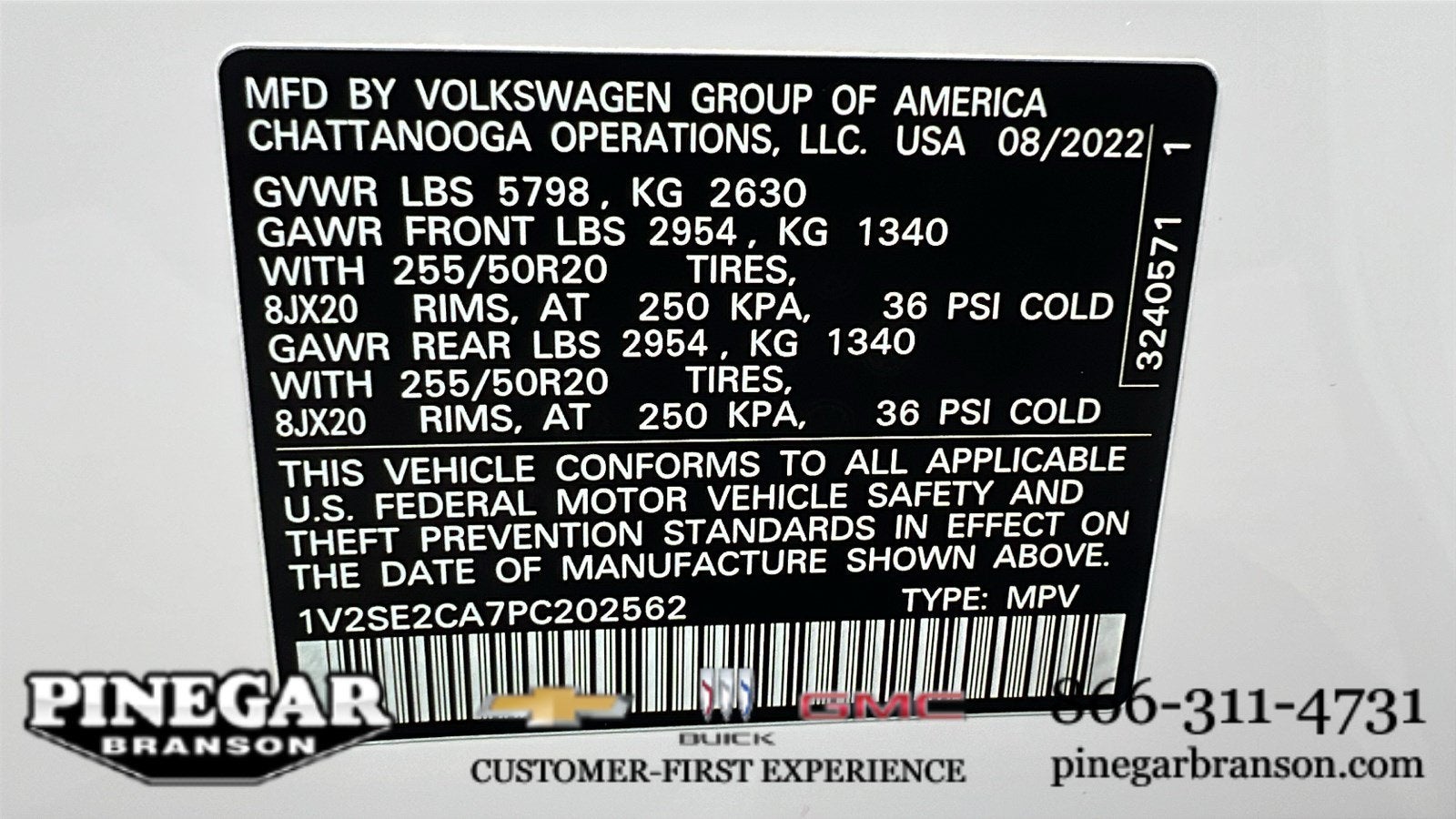 2023 Volkswagen Atlas Cross Sport 3.6L V6 SEL