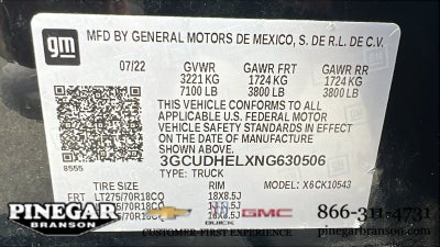 2022 Chevrolet Silverado 1500 ZR2