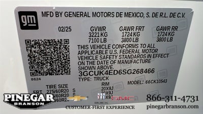 2025 Chevrolet Silverado 1500 WT