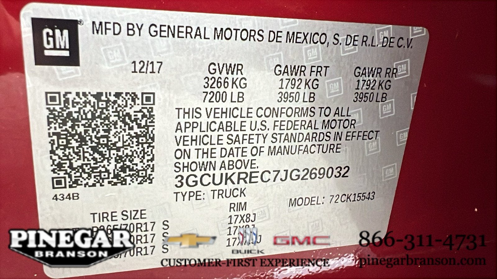 2018 Chevrolet Silverado 1500 LT