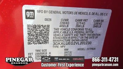 2027 GMC Terrain Elevation