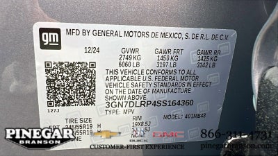 2025 Chevrolet Equinox EV LT