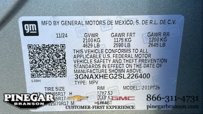 2025 Chevrolet Equinox LT