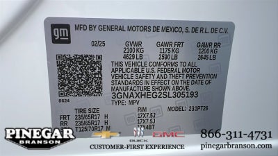 2025 Chevrolet Equinox LT