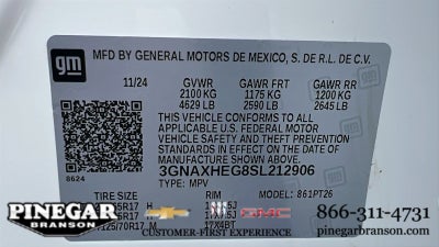 2025 Chevrolet Equinox LT