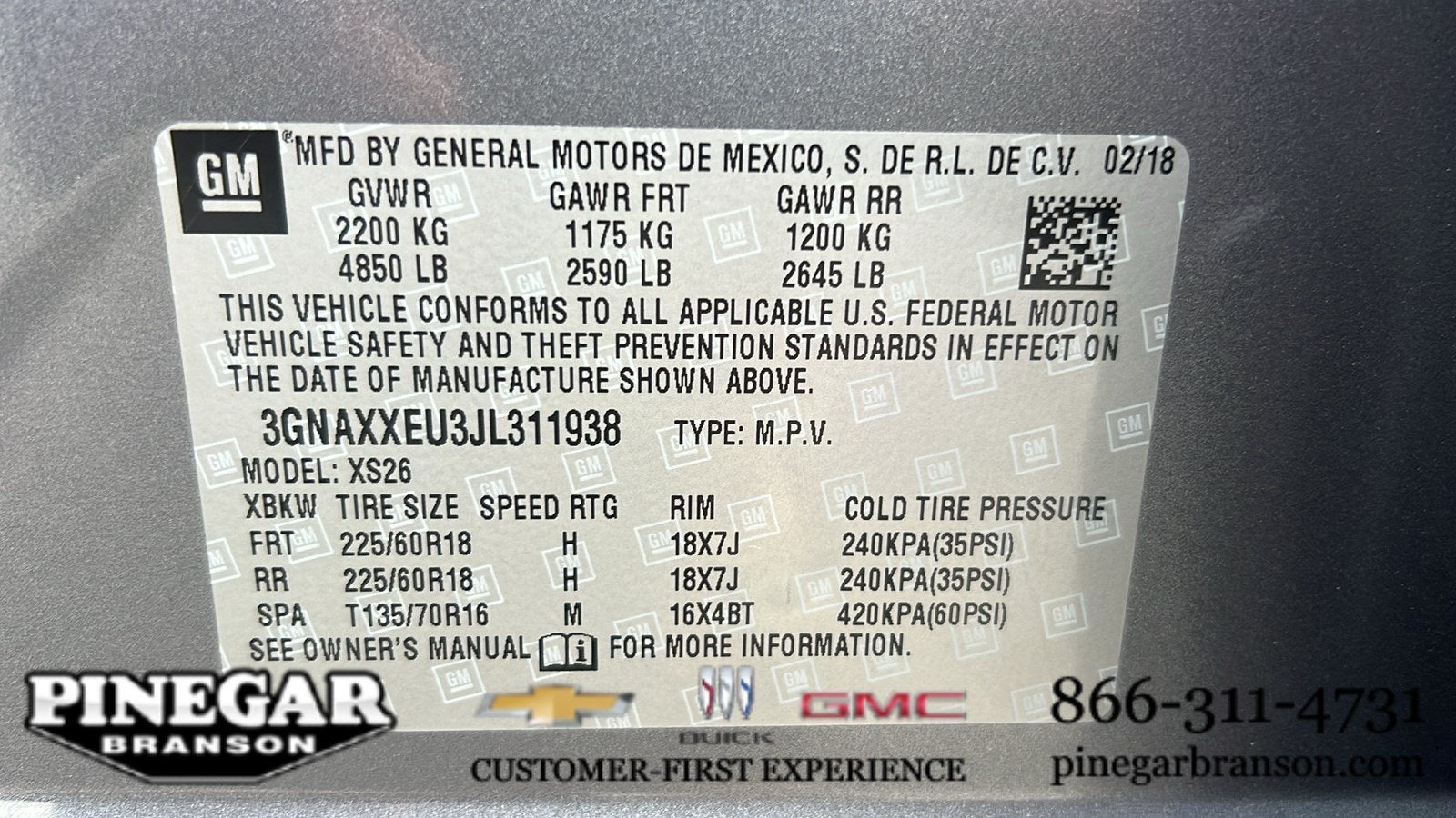 2018 Chevrolet Equinox Premier