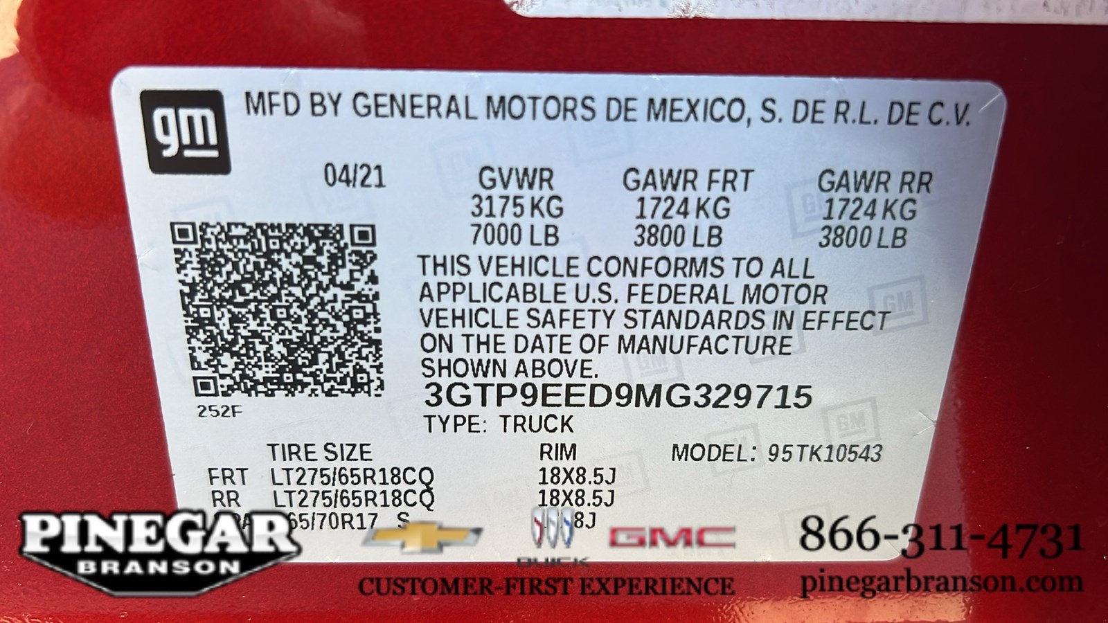 2021 GMC Sierra 1500 AT4
