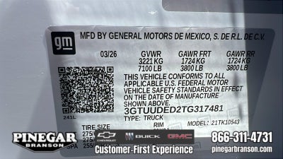 2026 GMC Sierra 1500 SLT