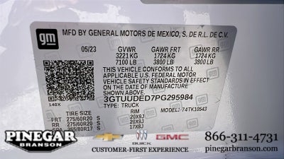 2023 GMC Sierra 1500 SLT