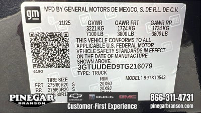 2026 GMC Sierra 1500 SLT