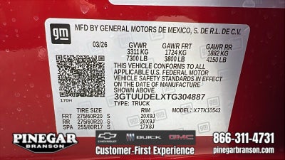 2026 GMC Sierra 1500 SLT