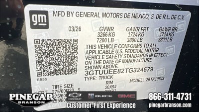 2026 GMC Sierra 1500 AT4