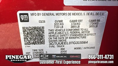 2026 GMC Sierra 1500 AT4