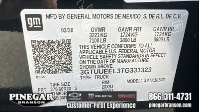 2026 GMC Sierra 1500 AT4