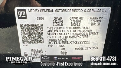 2026 GMC Sierra 1500 AT4