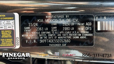 2025 Kia K4 LXS