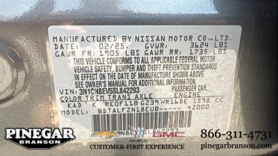 2025 Nissan Versa SV