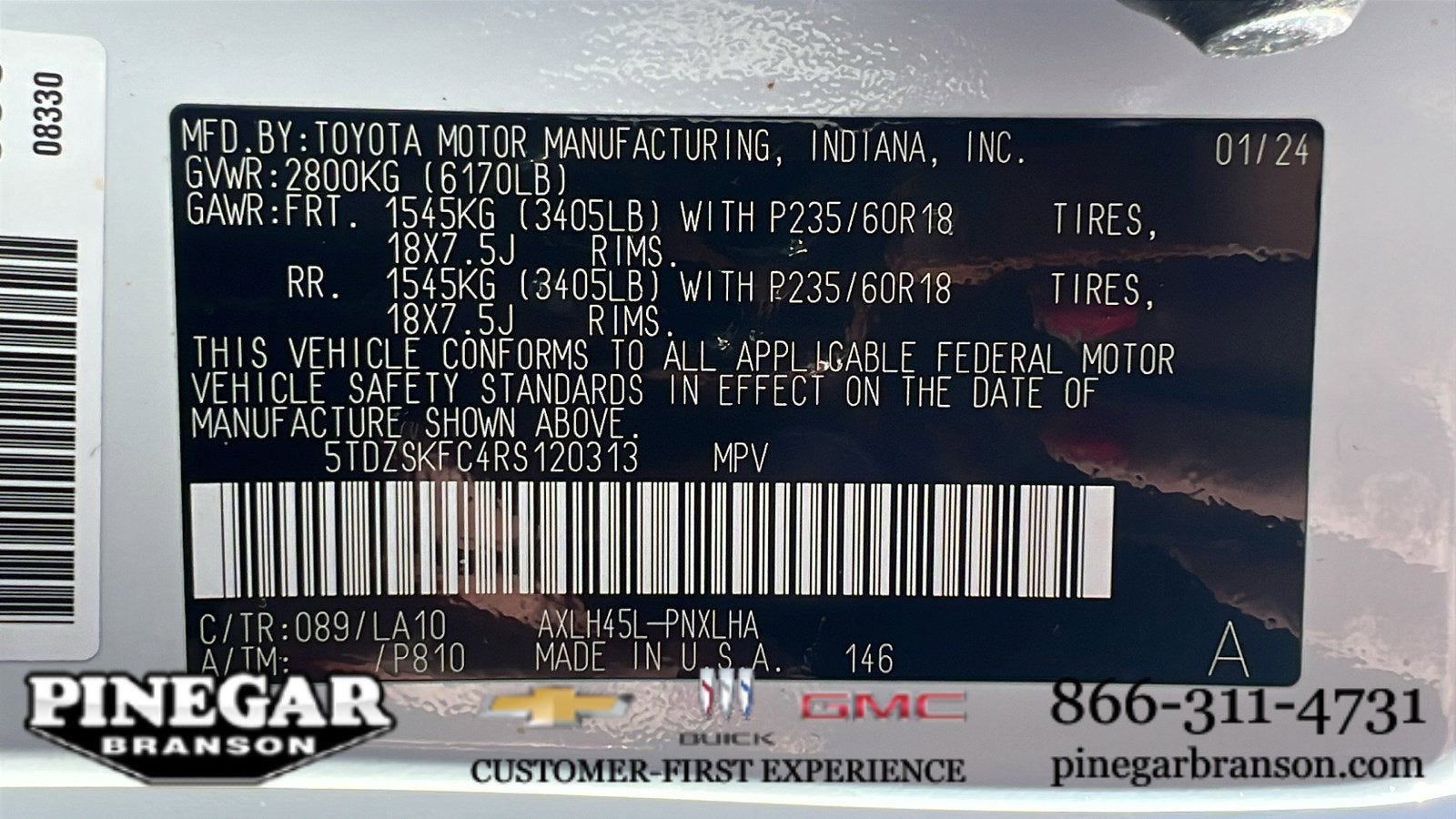 2024 Toyota Sienna Limited