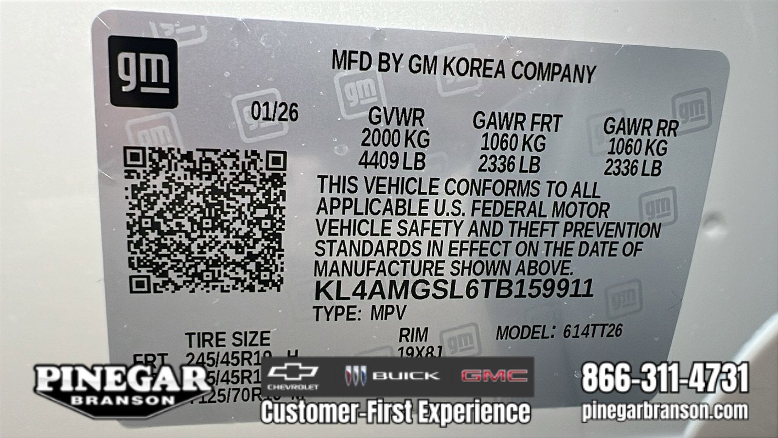 2026 Buick Encore GX Avenir