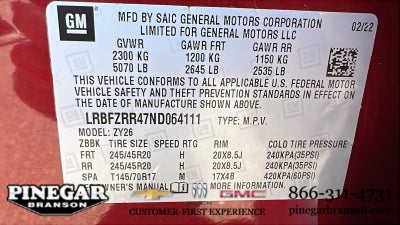 2022 Buick Envision Avenir