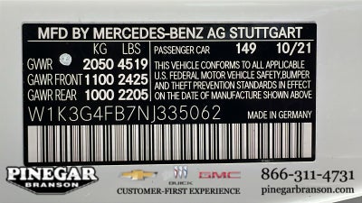 2022 Mercedes-Benz A-Class A 220