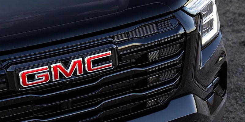 GMC Terrain front grille close-up
