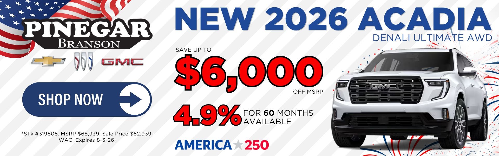 2026 GMC Acadia
